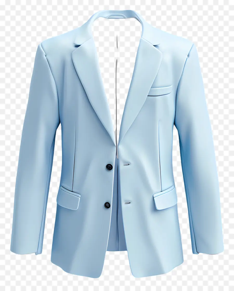 Blazer，Veste Bleue PNG