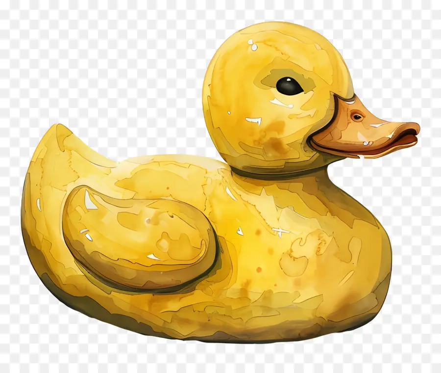 Canard En Caoutchouc，Canard Jaune PNG