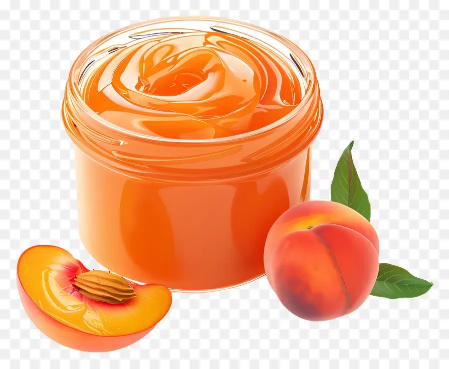 Confiture à La Pêche，Confiture De Pêches PNG