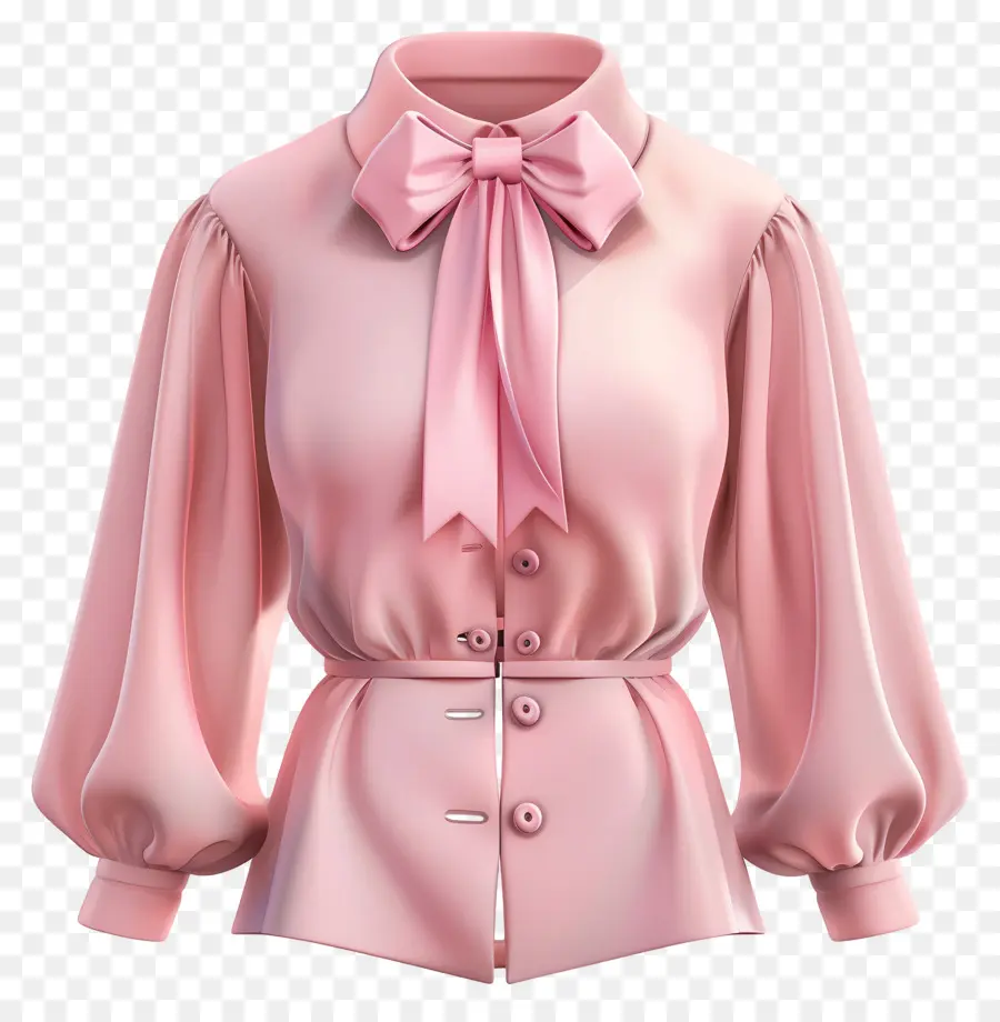 Blouse，Chemisier Rose PNG