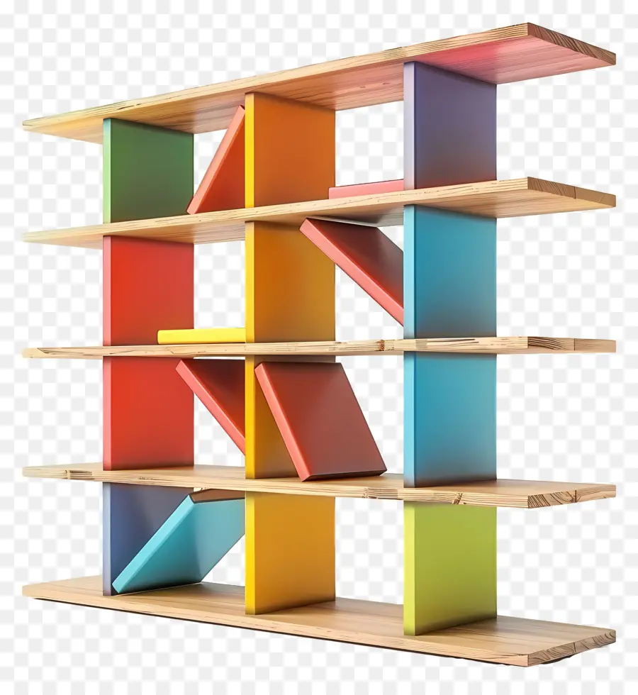 étagère En Bois，Bibliothèque PNG