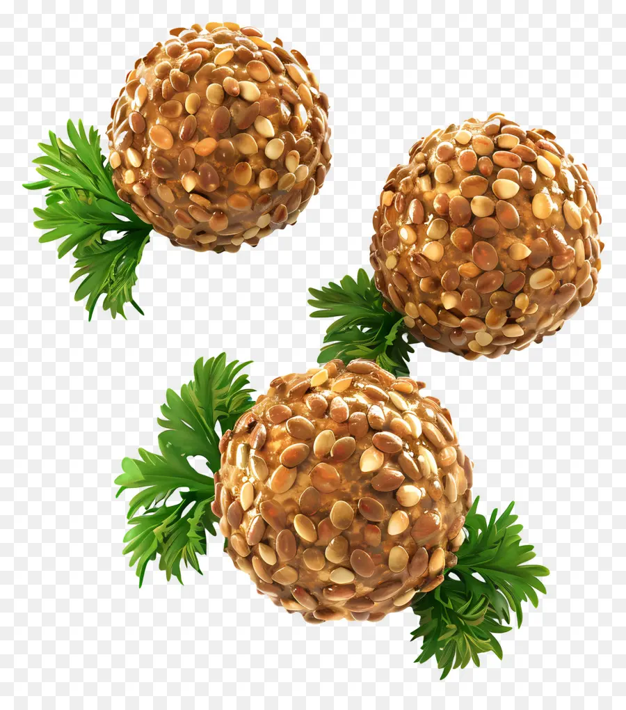 Falafels，Boules De Graines PNG