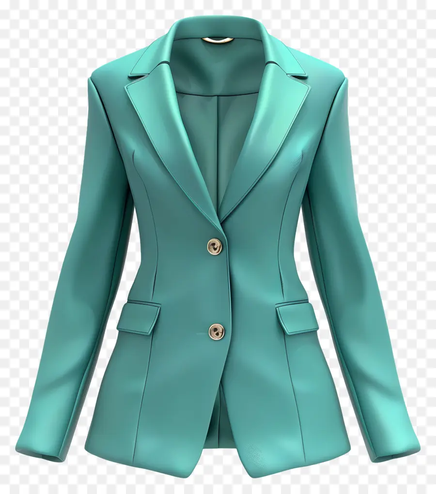 Blazer Bleu Sarcelle，Blazer Vert PNG