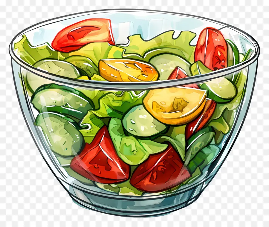 Bol De Salade，Saladier PNG