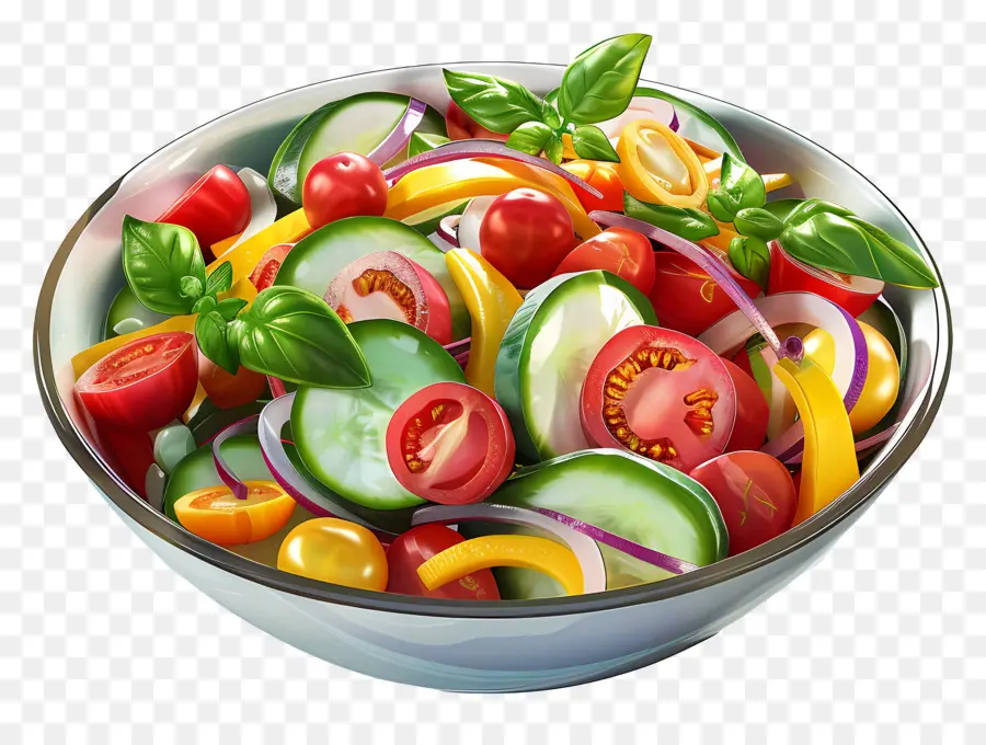 Salade De Légumes，Bol De Salade PNG