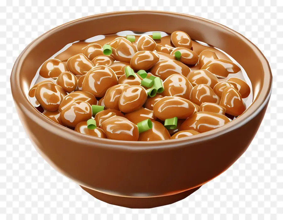 Natto，Bol De Haricots PNG