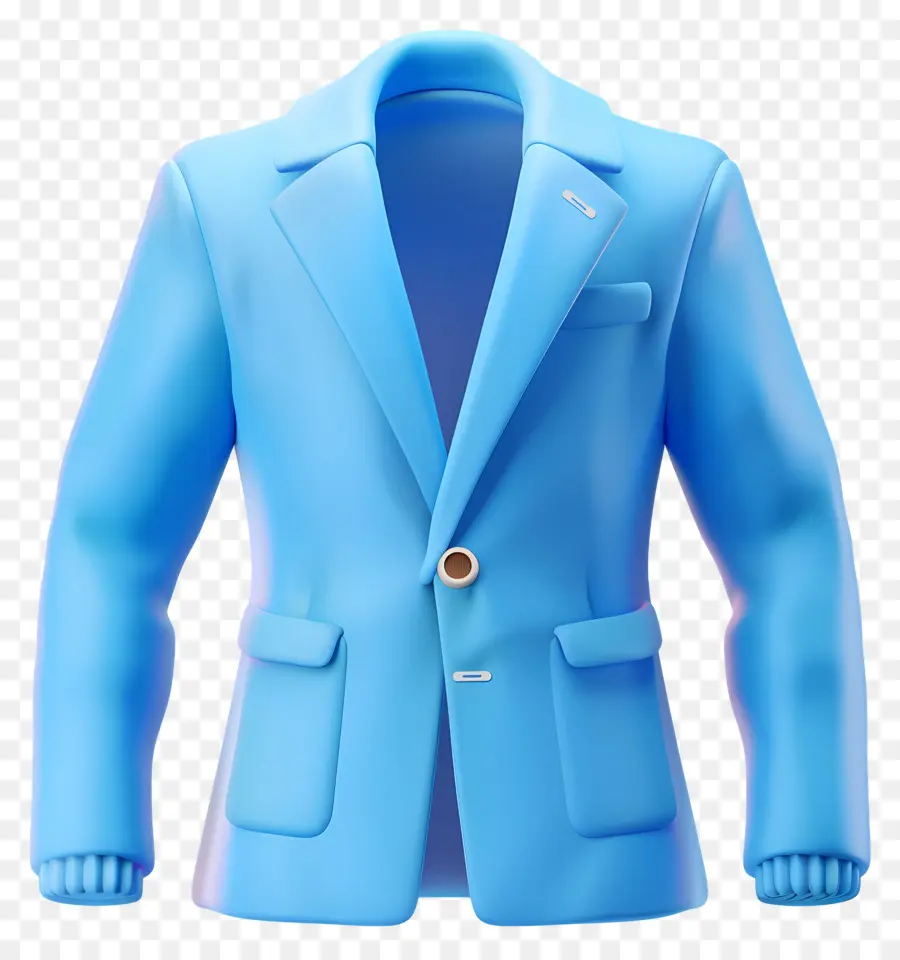 Blazer Bleu，Veste Bleue PNG