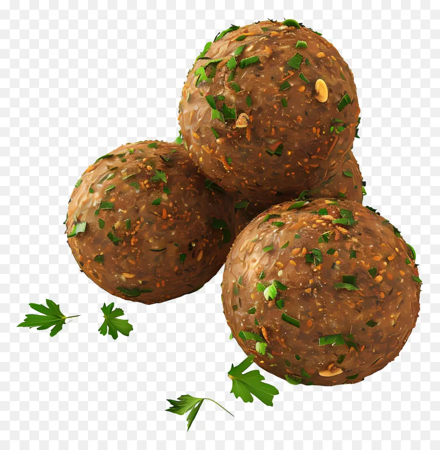 Falafels，Boulettes De Viande PNG