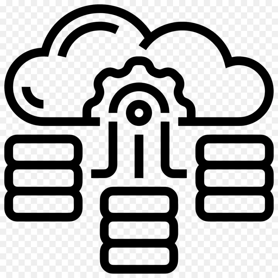 Informatique En Nuage，Données PNG