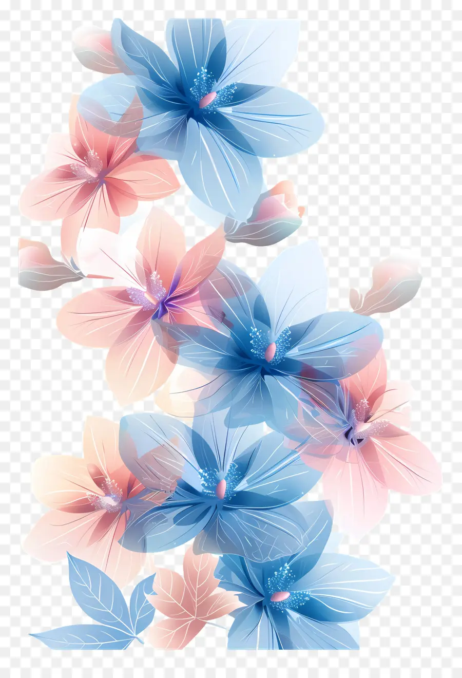 Fond De Fleurs，Fleurs PNG