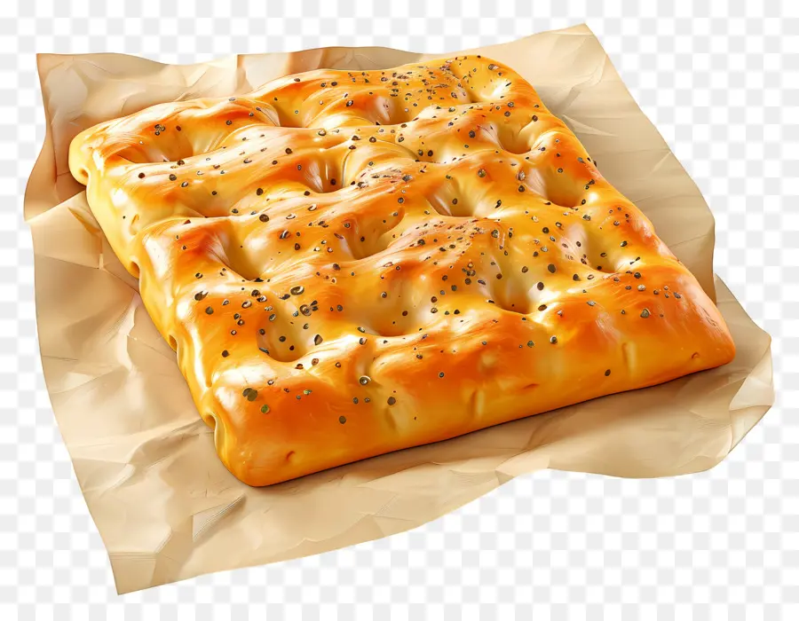 Pain Focaccia，Cuit PNG