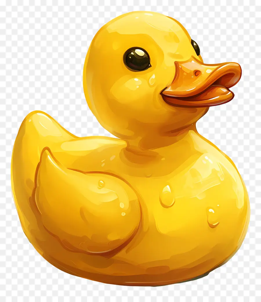 Canard En Caoutchouc，Canard Jaune PNG