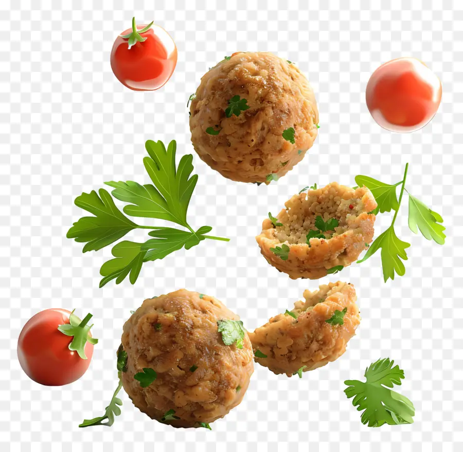 Falafels，Végétarien PNG