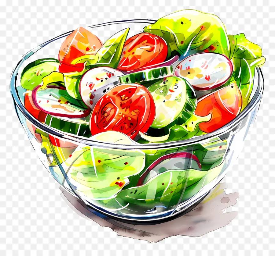 Bol De Salade，Saladier PNG