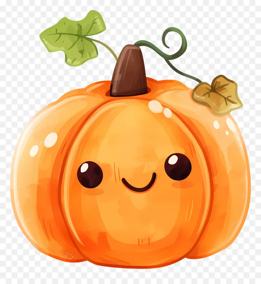 Citrouille Kawaii，Citrouille PNG