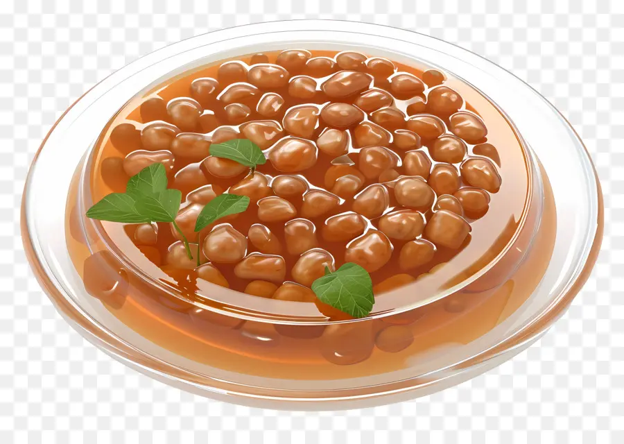 Natto，Fèves Au Lard PNG