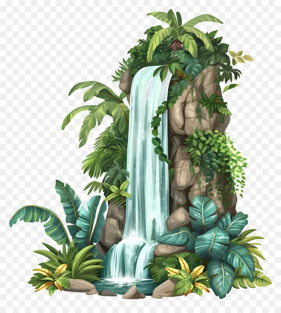 Cascade De La Jungle，Cascade PNG