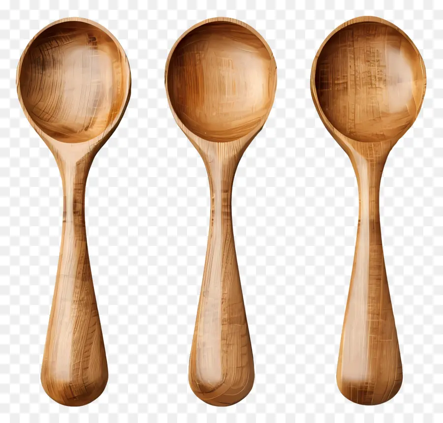 Cuillère En Bois，Cuillères En Bois PNG