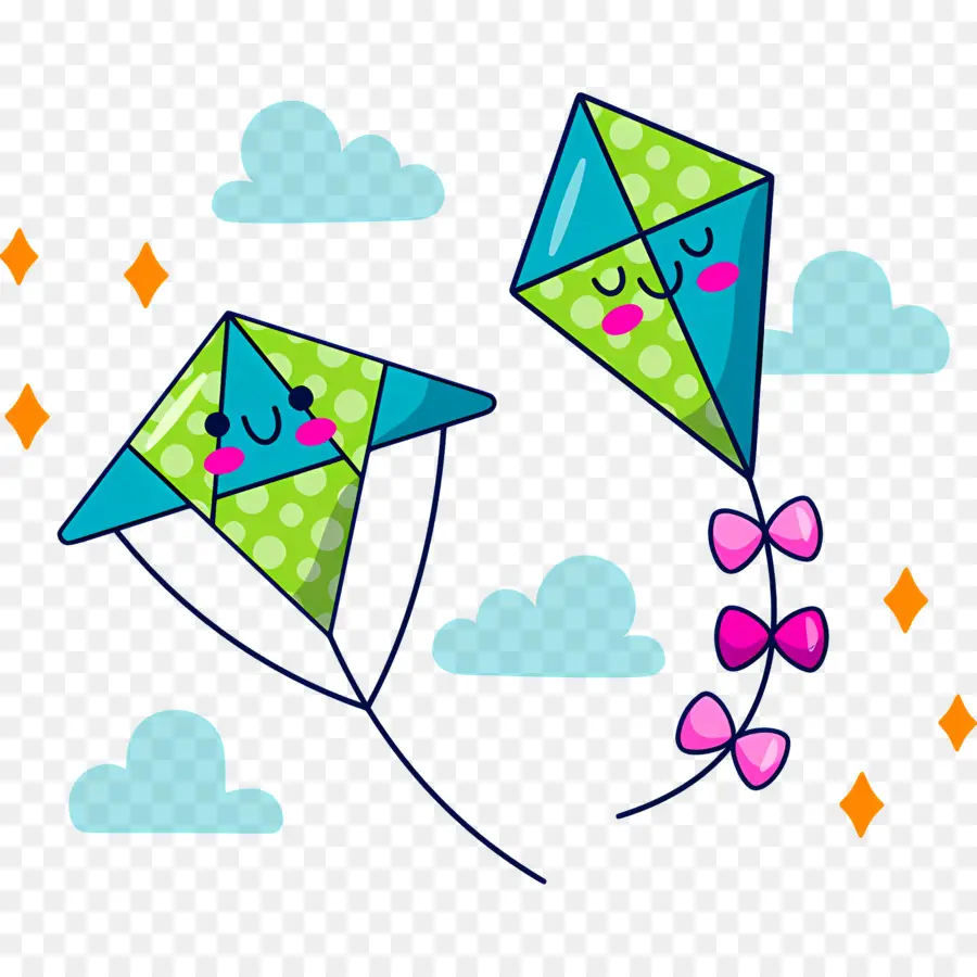 Cerf Volant，Cerfs Volants Mignons PNG