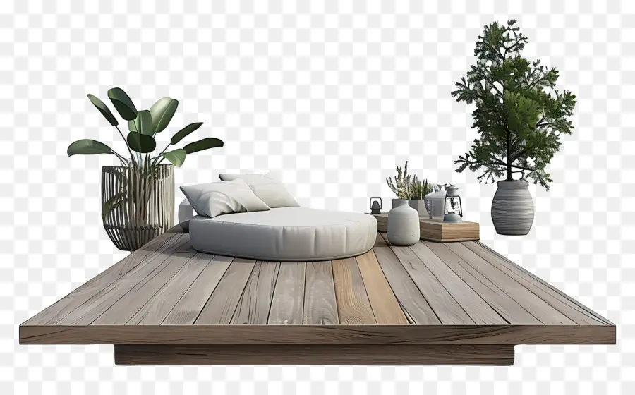 Terrasse En Bois，Plateforme En Bois PNG