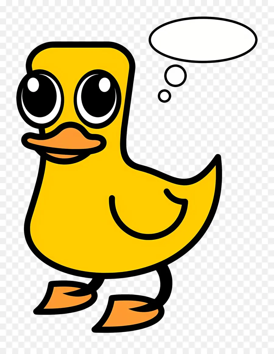 Canard De Dessin Animé，Canard Jaune PNG