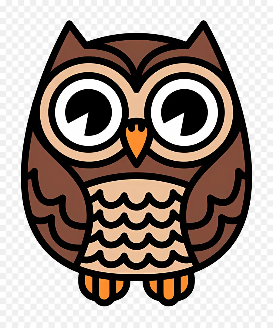 Chouette Mignonne，Hibou Violet PNG