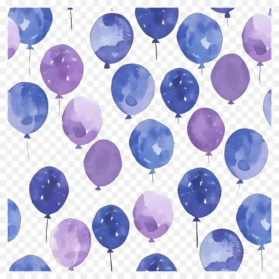 Modèle De Ballon，Ballons Violets PNG