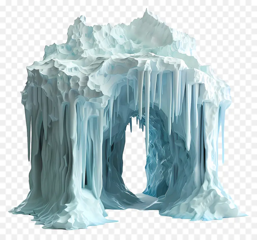 Stalactite De La Grotte，Grotte De Glace PNG