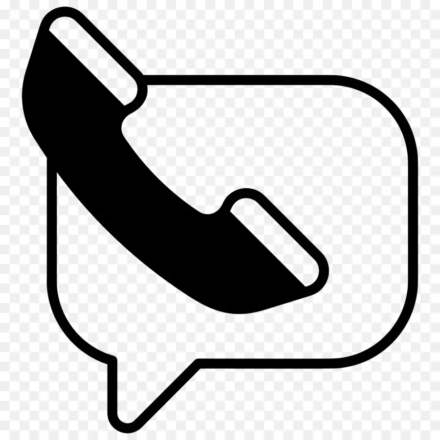 Appel Téléphonique，Icône De Téléphone Avec Message PNG