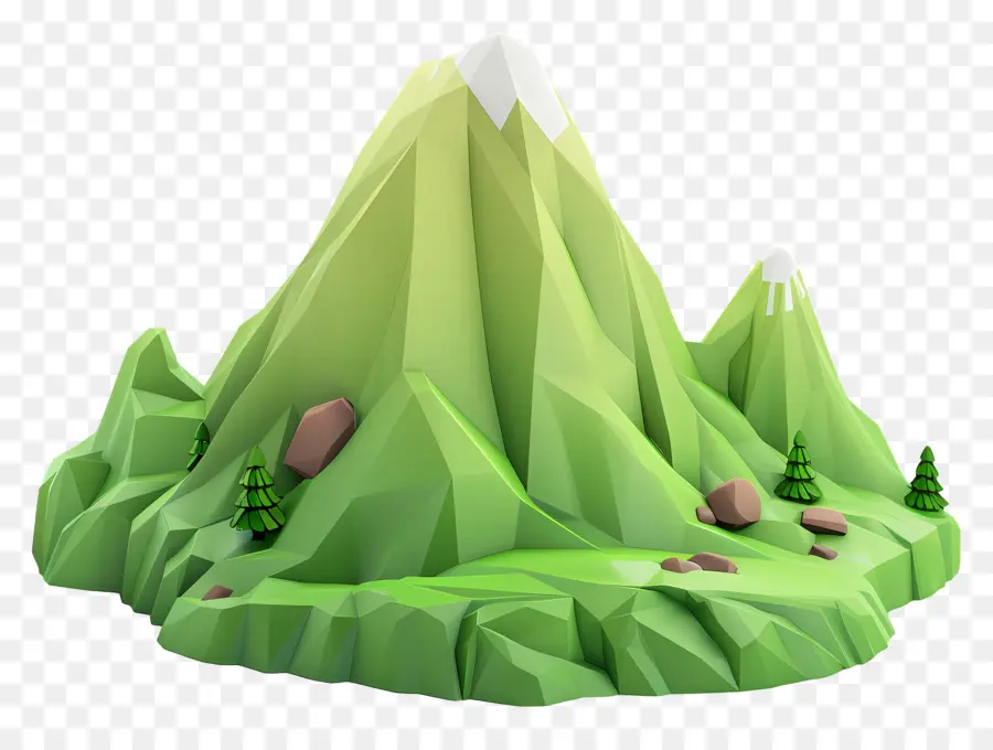 Montagne Verte，Montagne PNG