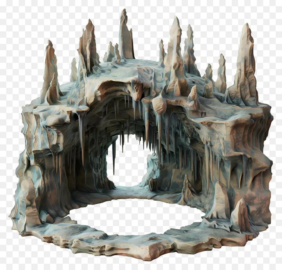 Stalactite De La Grotte，Grotte PNG