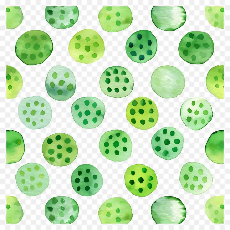 Fond Vert，Cercles Verts PNG