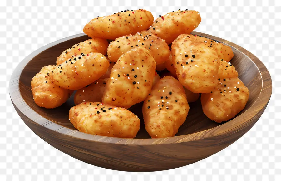 Nuggets De Poulet épicés，Nuggets Frits PNG