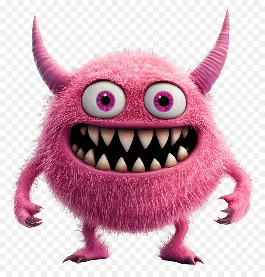 Monstre Rose，Monstre Violet PNG