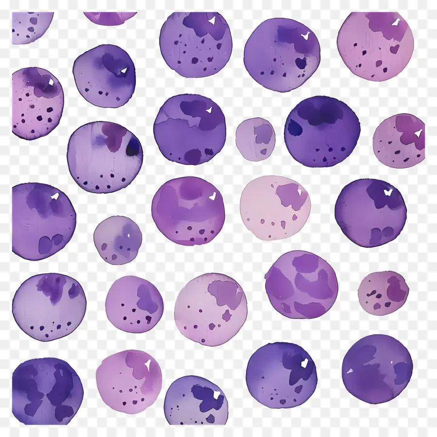 Fond Violet，Points Violets PNG