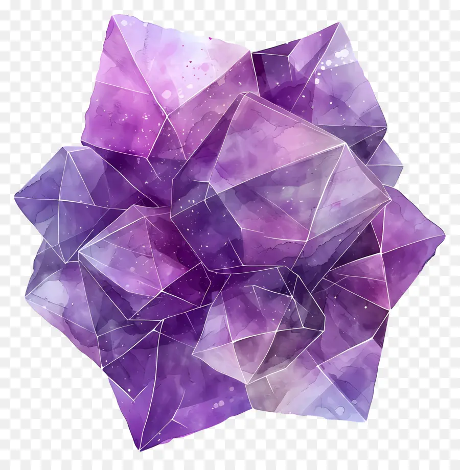 Fond Violet，Cristal Violet PNG