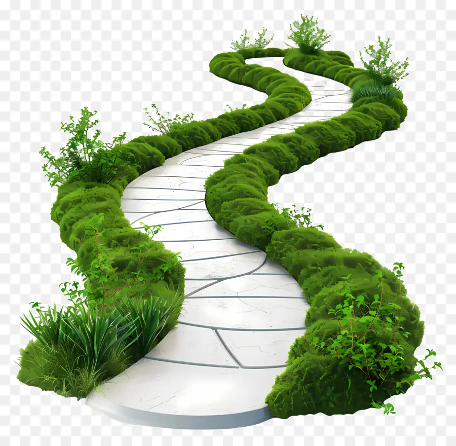 Chemin，Allée De Jardin PNG