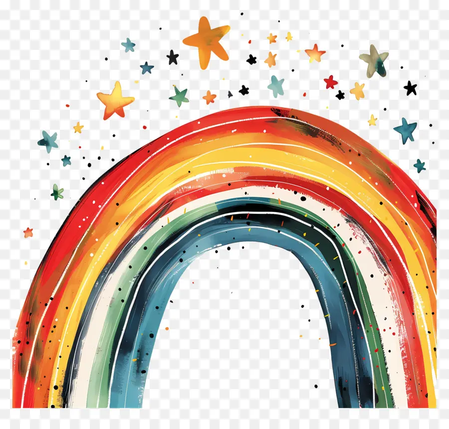 Arc En Ciel，Coloré PNG