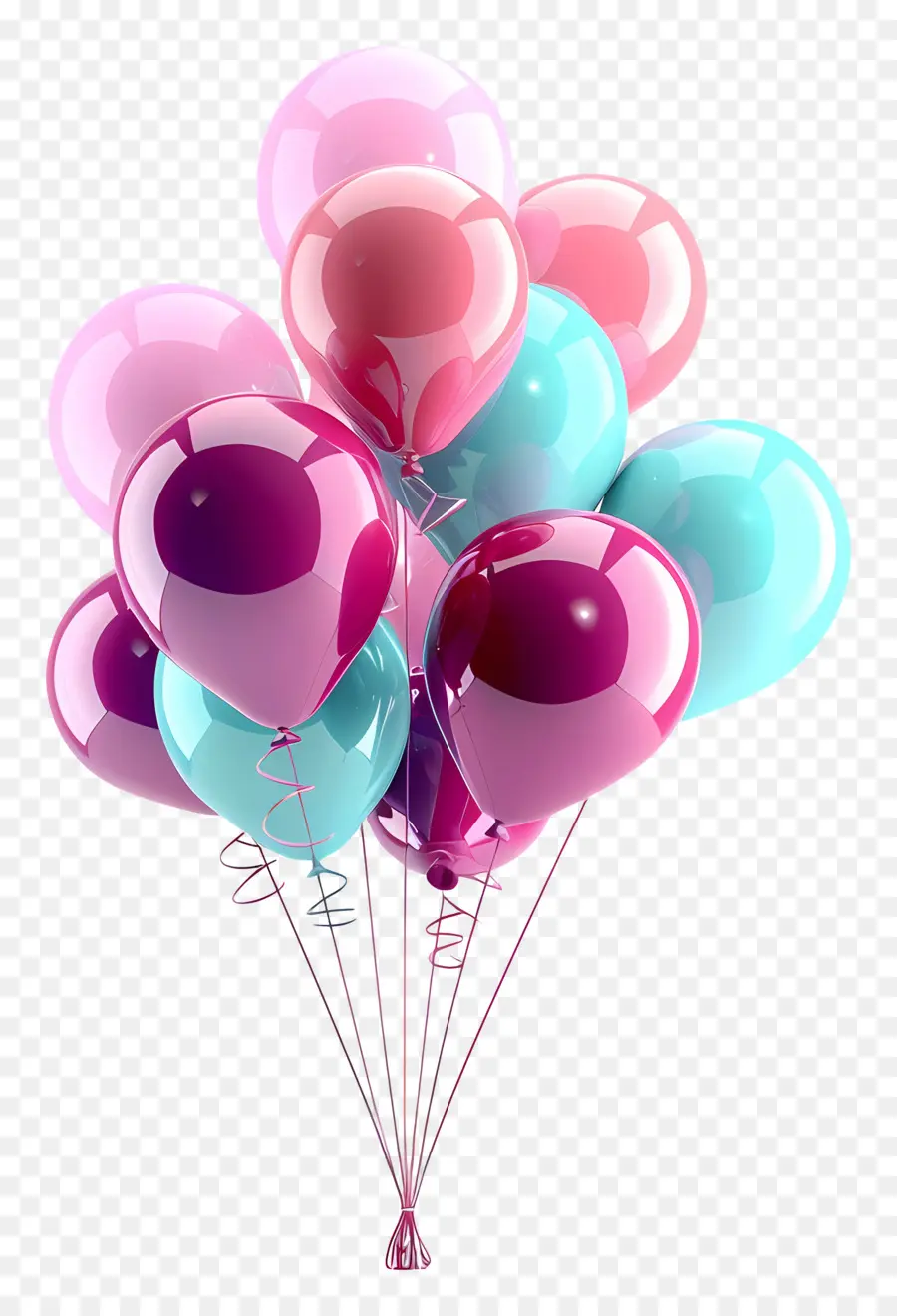 Ballons De Fête，Ballons PNG