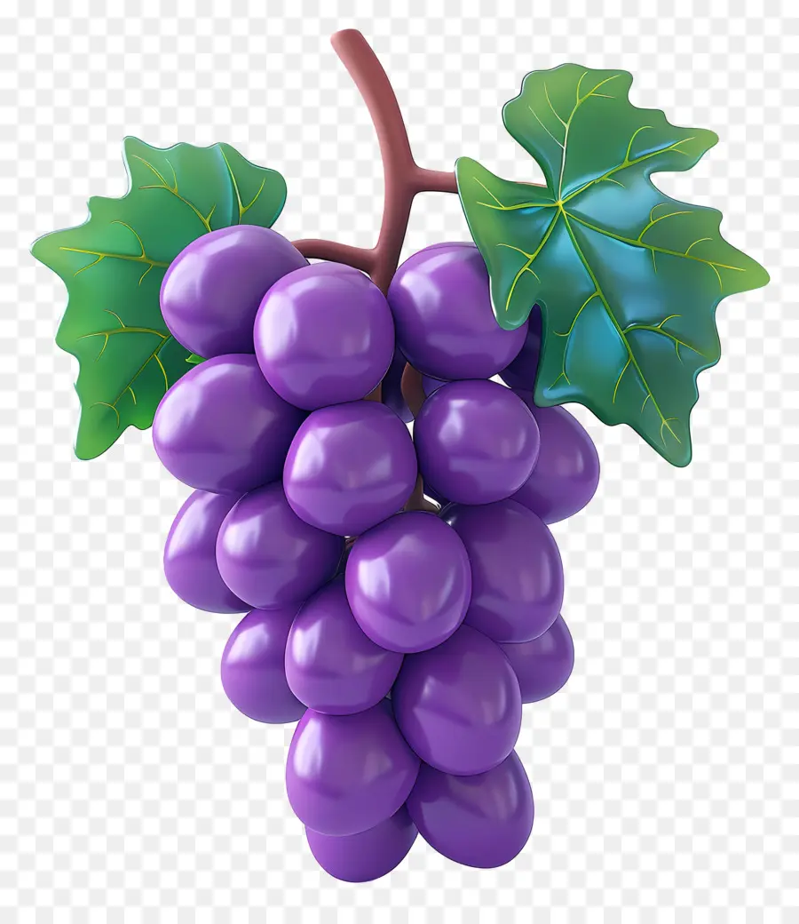 Grappe De Raisin，Raisins Violets PNG