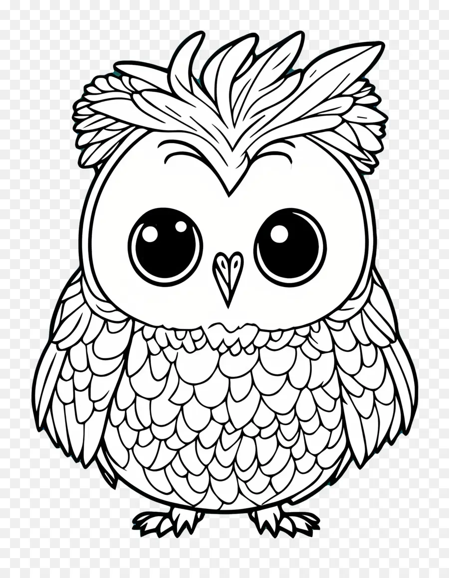 Chouette Mignonne，Hibou PNG