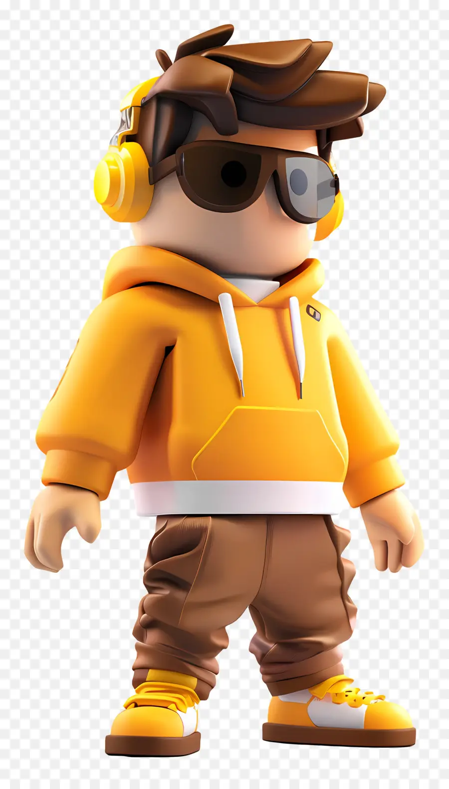 Garçon Roblox，Personnage De Dessin Animé PNG