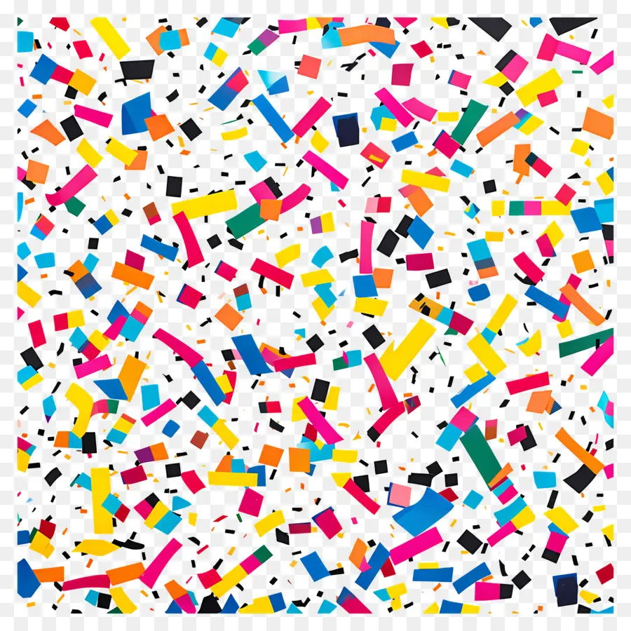 Motif De Confettis，Confettis PNG