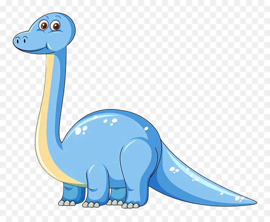 Dinosaure De Dessin Animé，Dinosaure Bleu PNG