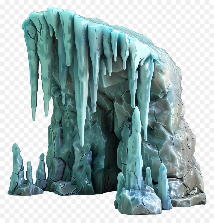 Stalactite De La Grotte，Grotte De Glace PNG