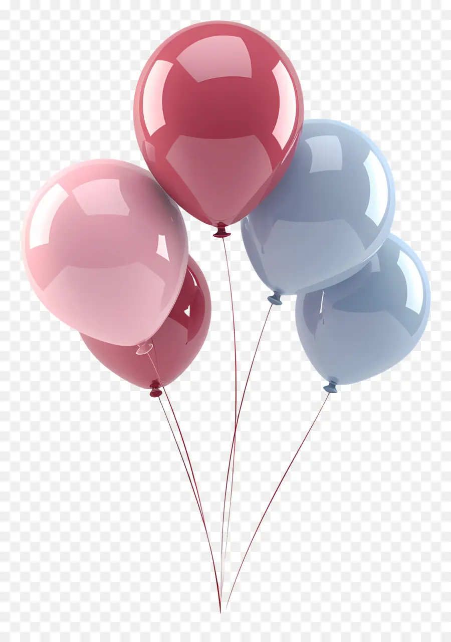 Ballons De Fête，Ballons PNG