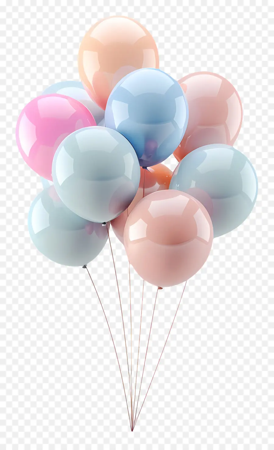 Ballons De Fête，Ballons PNG