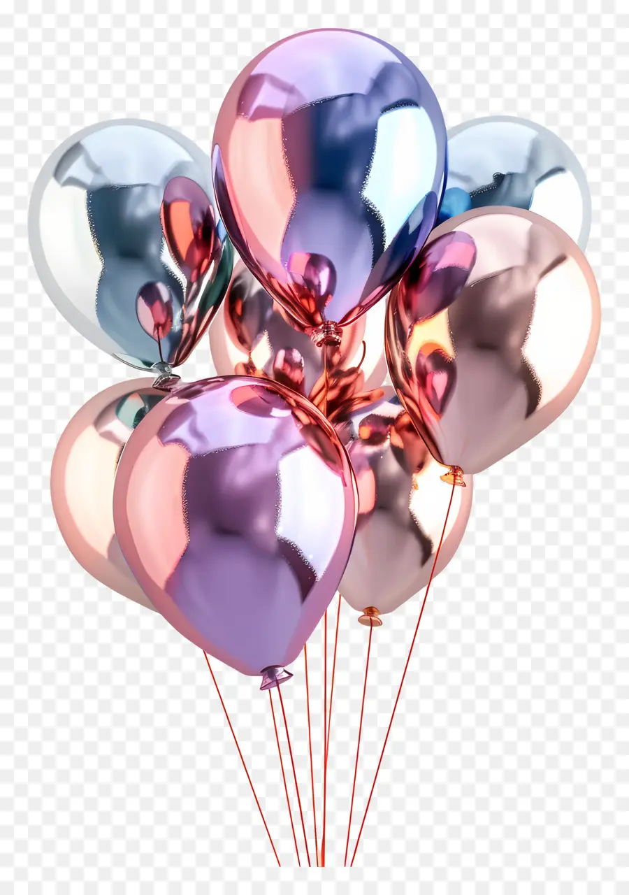 Ballons De Fête，Ballons PNG