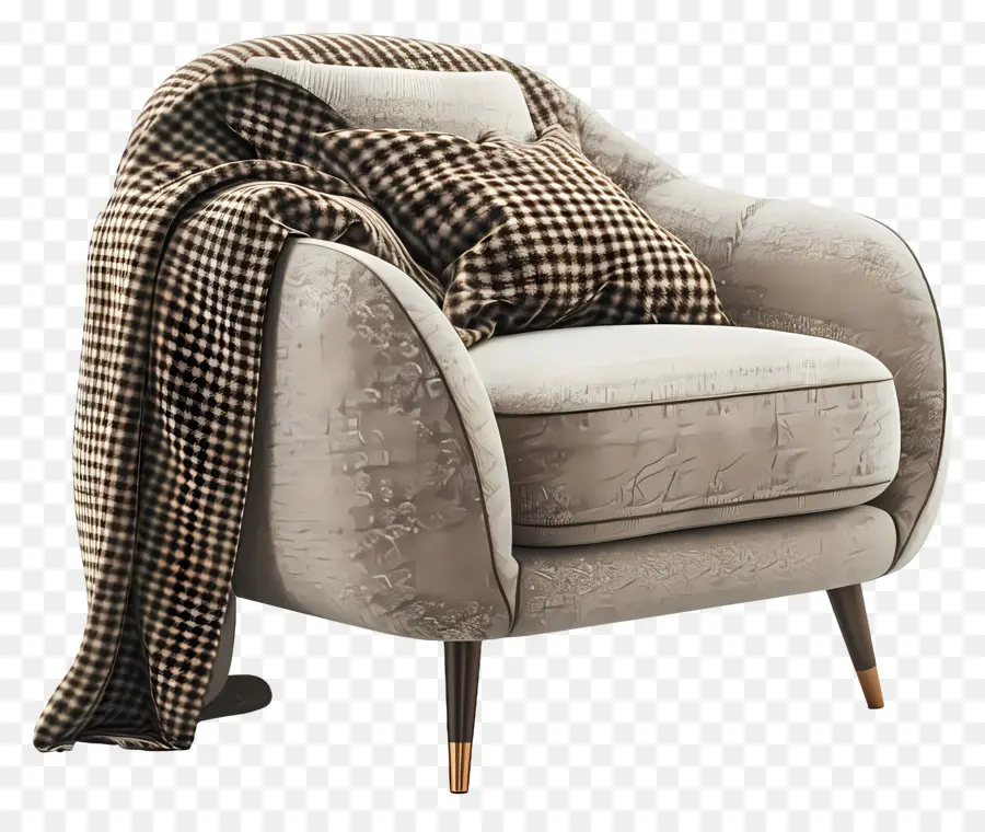 Fauteuil，Fauteuil Gris PNG