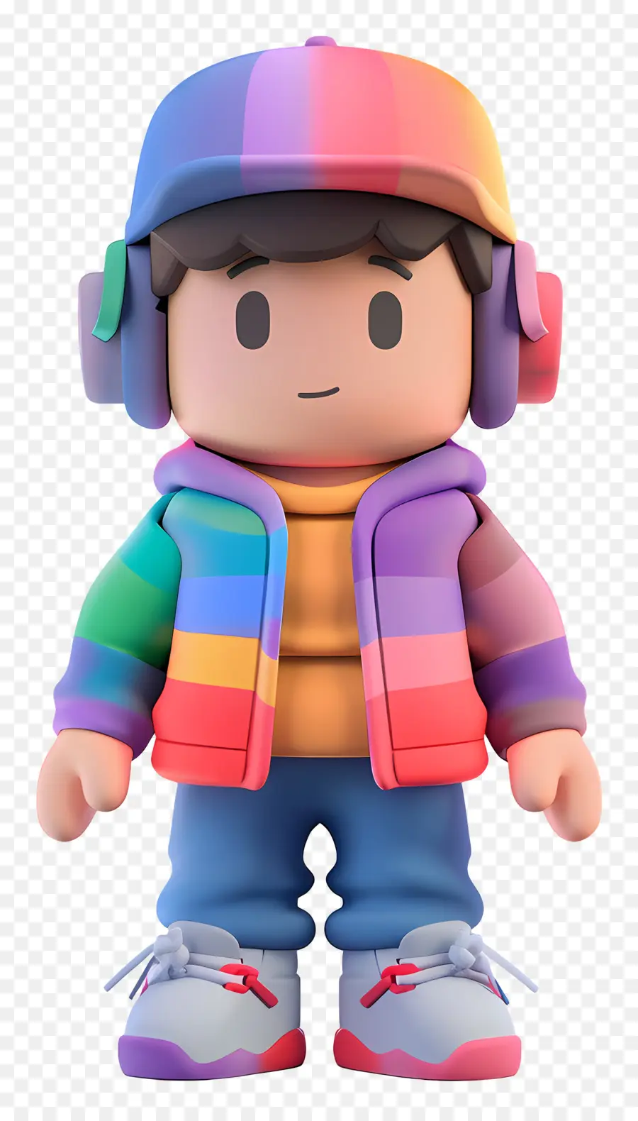 Garçon Roblox，Personnage De Dessin Animé Coloré PNG